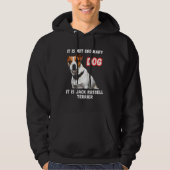 It is not oridinary dog It is Jack Russel Hoodie (Voorkant)