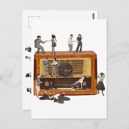 It is only Rock & Roll Briefkaart (Voorkant / Achterkant)