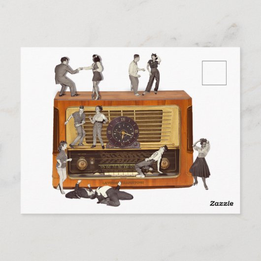 It is only Rock & Roll Briefkaart (Achterkant)