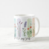It Is Well With My Soul Floral Mug Koffiemok (Voorkant rechts)
