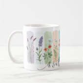 It Is Well With My Soul Floral Mug Koffiemok (Links)