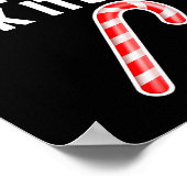 It Isnt Going To Itself Candy Cane Christmas Coupl Poster (Hoek)