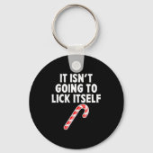 It Isnt Going To Itself Candy Cane Christmas Coupl Sleutelhanger (Voorkant)