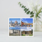 IT Italia - Florence - Briefkaart (Staand voorkant)