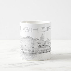 IT Italia - Sardinië - Alghero - Koffiemok