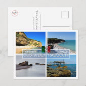 IT Italië - Abruzzo - Costa dei Trabocchi - Briefkaart (Voorkant / Achterkant)