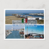 IT Italië - Abruzzo - Pescara - Briefkaart (Voorkant)