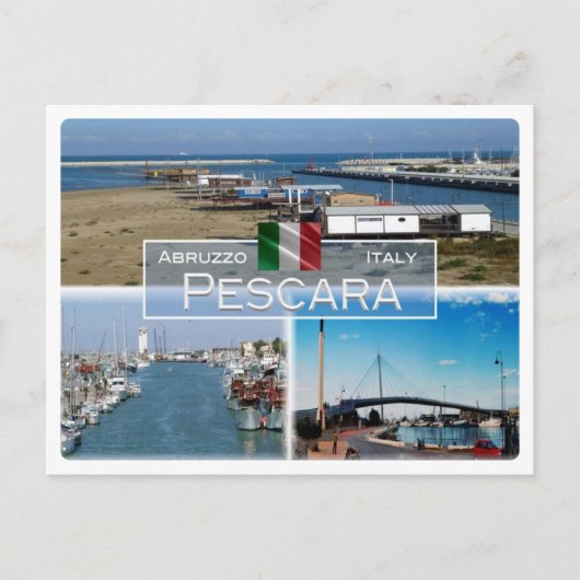IT Italië - Abruzzo - Pescara - Briefkaart (Voorkant)