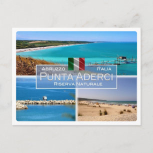 IT Italië - Abruzzo - Punta aderci - Briefkaart
