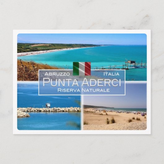 IT Italië - Abruzzo - Punta aderci - Briefkaart (Voorkant)