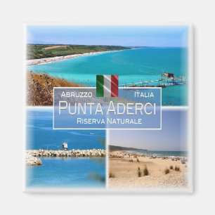 IT Italië # Abruzzo - Punta Aderci - Magneet