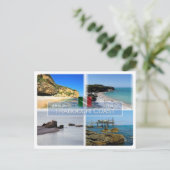IT Italië - Abruzzo - Trabocchi kust - Briefkaart (Staand voorkant)