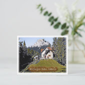 IT Italië - Alpenhut San Marcoi - Briefkaart (Staand voorkant)