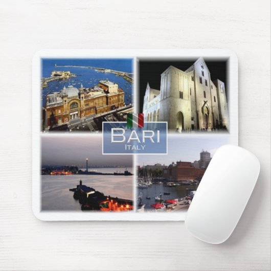 IT Italië - Apulië - Bari - Muismat (Met muis)