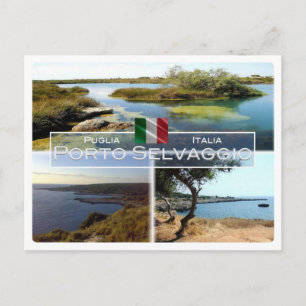 IT Italië - Apulië - Porto Selvaggio - Briefkaart