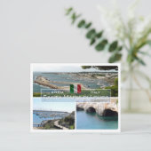 IT Italië - Apulië - Santa Maria di Leuca - Briefkaart (Staand voorkant)