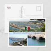 IT Italië - Apulië - Santa Maria di Leuca - Briefkaart (Voorkant / Achterkant)