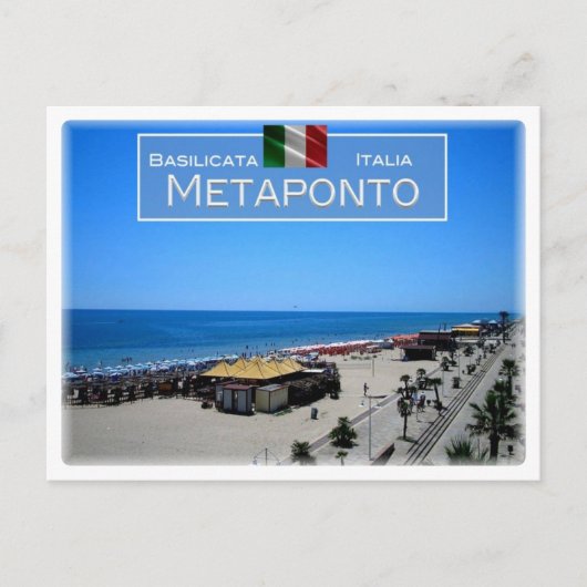 IT Italië - Basilicata - Metaponto - Briefkaart (Voorkant)