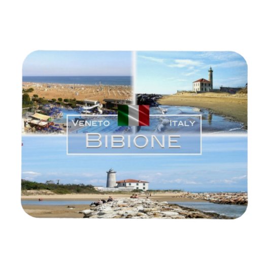 IT Italië - Bibione - Magneet (Horizontaal)