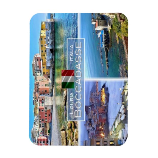 IT Italië - Boccadasse - Magneet (Verticaal)