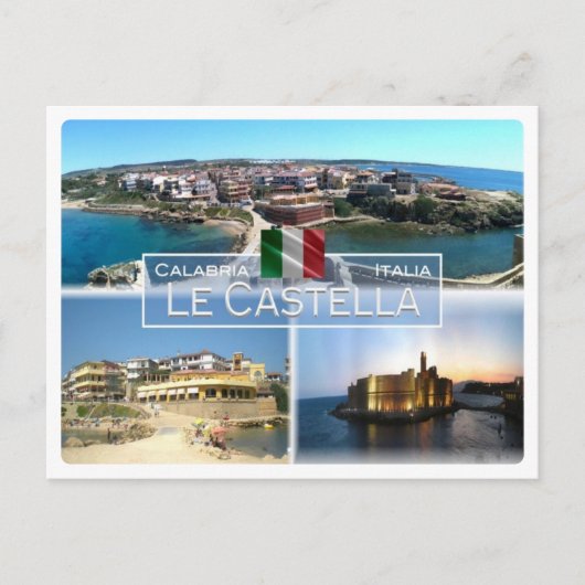 IT Italië - Calabria - Le Castella - Briefkaart (Voorkant)