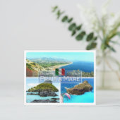IT Italië - Calabria - Praia a Mare - Briefkaart (Staand voorkant)