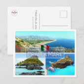 IT Italië - Calabria - Praia a Mare - Briefkaart (Voorkant / Achterkant)