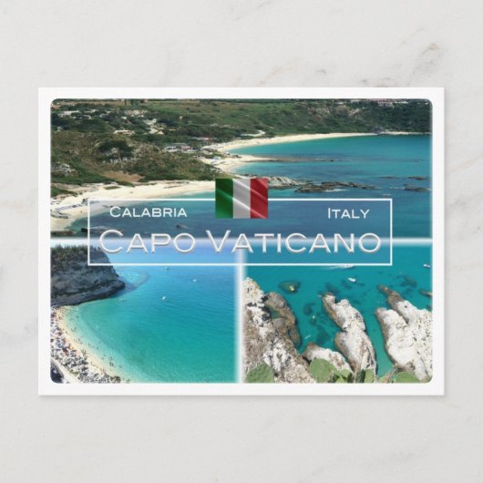 IT Italië — Calabrië — Capo Vaticano — Briefkaart (Voorkant)