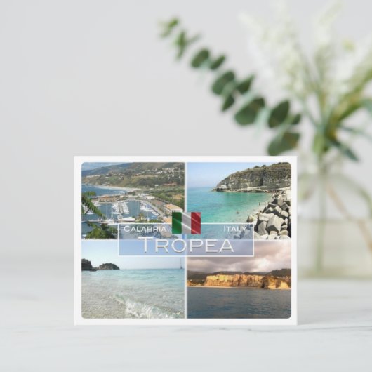 IT Italië - Calabrië - Tropea - Briefkaart (Staand voorkant)