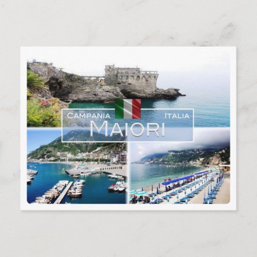 IT Italië - Campania - Maiori - Briefkaart (Voorkant)