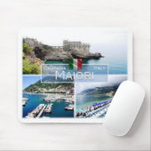 IT Italië - Campania - Maiori - Torre Normanna - Muismat (Met muis)