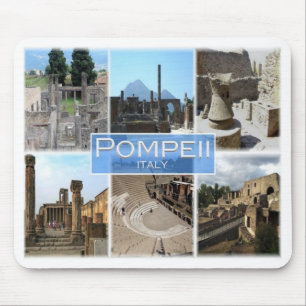 IT Italië - Campania - Pompeii Muismat