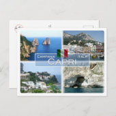 IT Italië - Campanië - Capri - Briefkaart (Voorkant / Achterkant)
