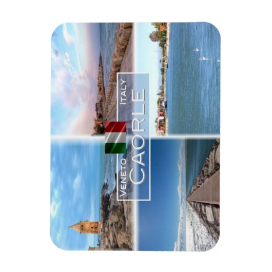 IT Italië - Caorle - Magneet (Verticaal)