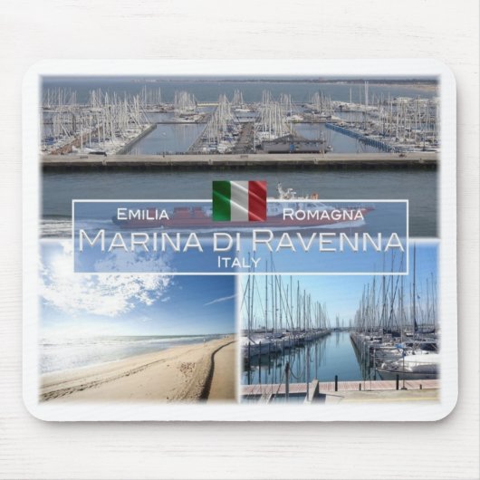 IT Italië - Emilia Romagna - Marina di Ravenna - Muismat (Voorkant)