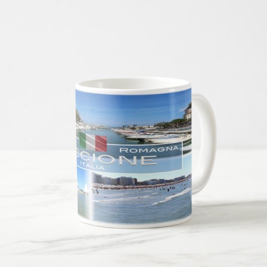 IT Italië - Emilia Romagna - Riccione - Koffiemok (Voorkant rechts)