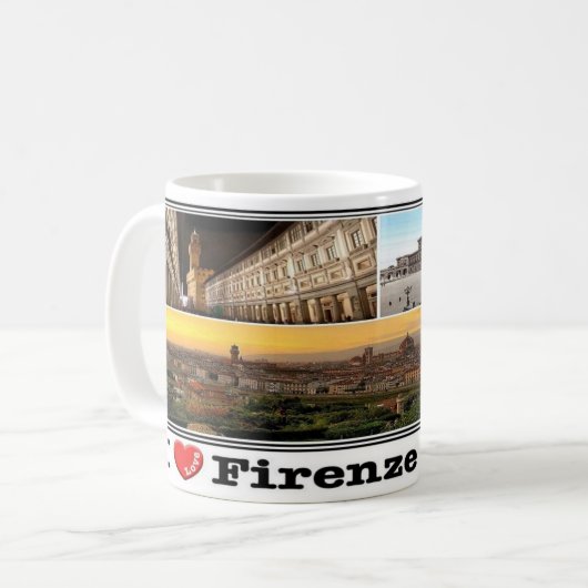 IT Italië - Firenze - Koffiemok (Voorkant links)
