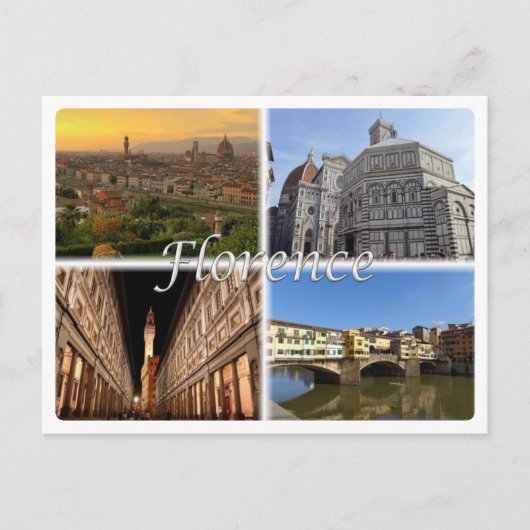 IT Italië - Florence Firenze - Briefkaart (Voorkant)