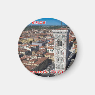 IT - Italië - Florence - Giotto Bell Tower Magneet