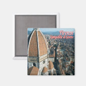 IT - Italië - Florence - Giotto Bell Tower Magneet (Voorkant / Achterkant)