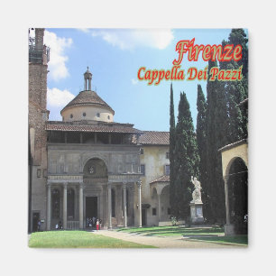 IT - Italië - Florence - Pazzi Chapel Magneet