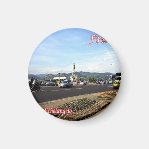 IT - Italië - Florence - Piazzale Michelangelo Magneet