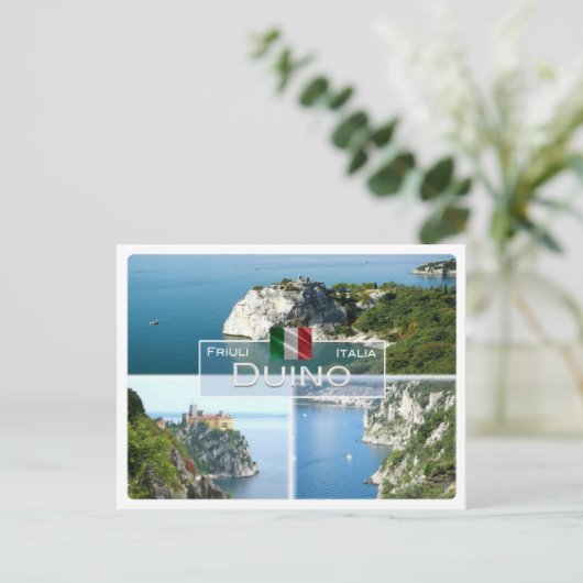 IT Italië - Friuli Venezia Giulia - Duino - Briefkaart (Staand voorkant)