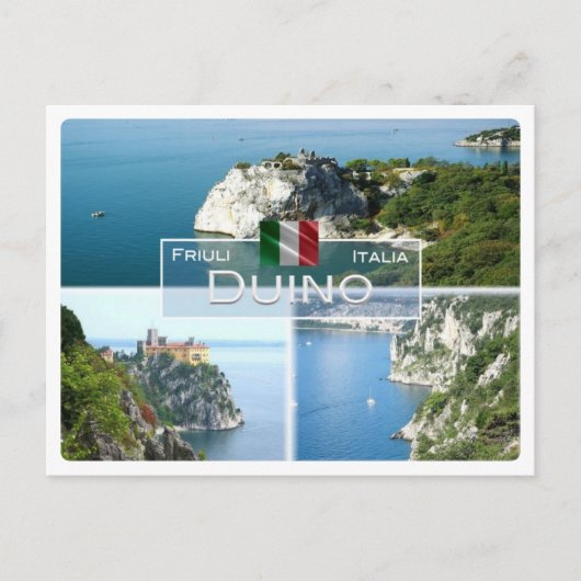 IT Italië - Friuli Venezia Giulia - Duino - Briefkaart (Voorkant)