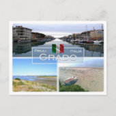 IT Italië - Friuli Venezia Giulia - Grado - Briefkaart (Voorkant)