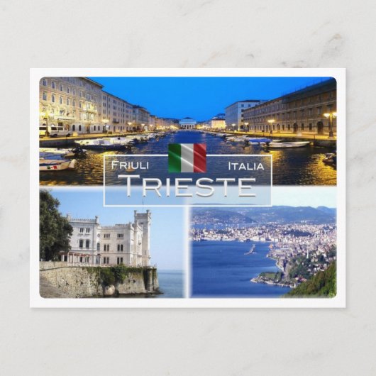 IT Italië - Friuli Venezia Giulia - Trieste - Briefkaart (Voorkant)