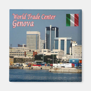 IT - Italië - Genua - World Trade Center Magneet