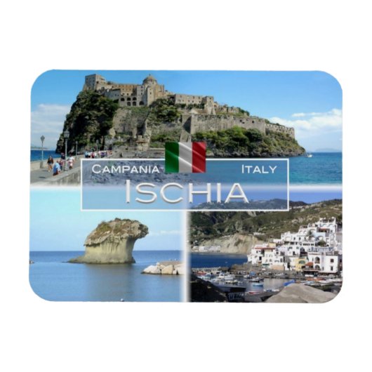 IT Italië - Ischia - Borgo Sant'Angelo - Magneet (Horizontaal)