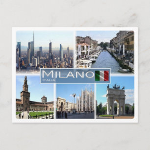 IT Italië - Italië - Milaan - Briefkaart