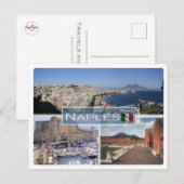 IT Italië - Italië - Napels - Briefkaart (Voorkant / Achterkant)